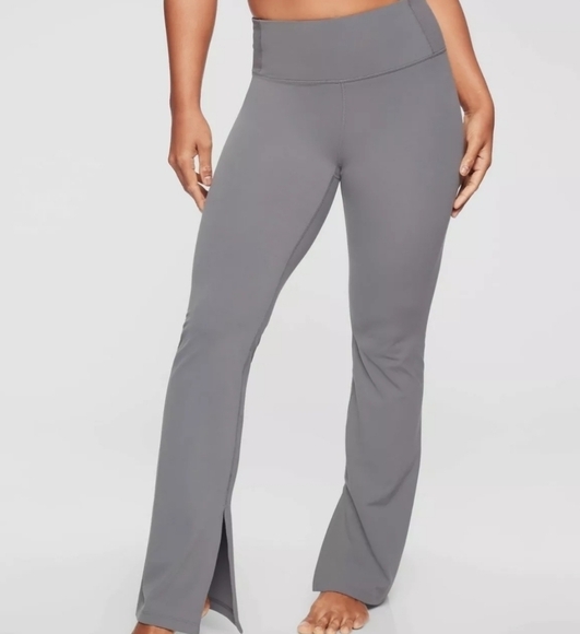 Athleta Gray‎ Barre Skinny Flare Legging Powervita - Picture 6 of 6